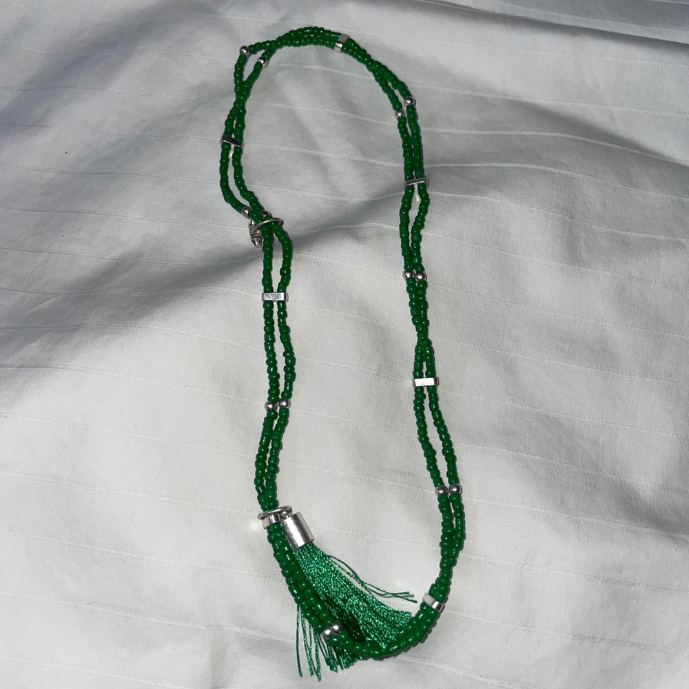 green necklace